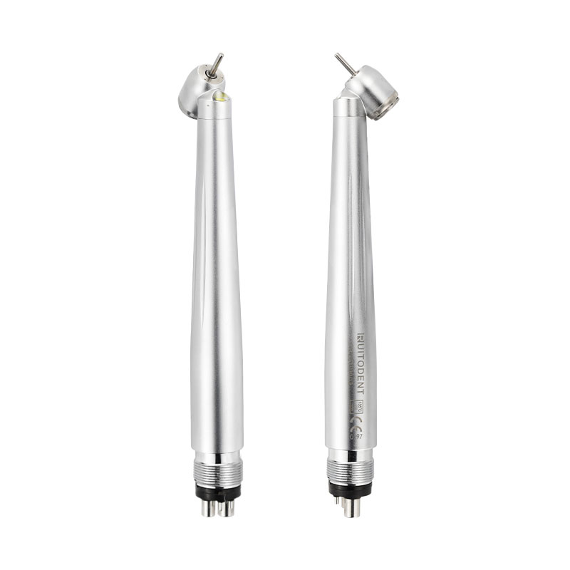 Dental Turbine Handpiece – 45 Degree, LED, High Speed