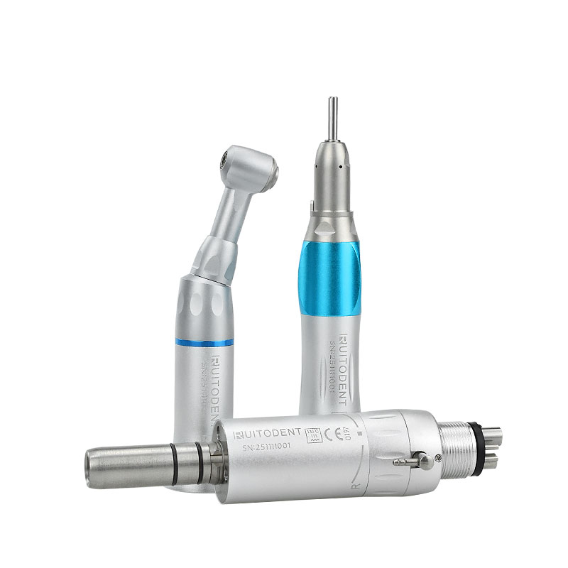 Dental Low Speed Handpiece – Push Button, External Irrigation, Contra Angle & Straight