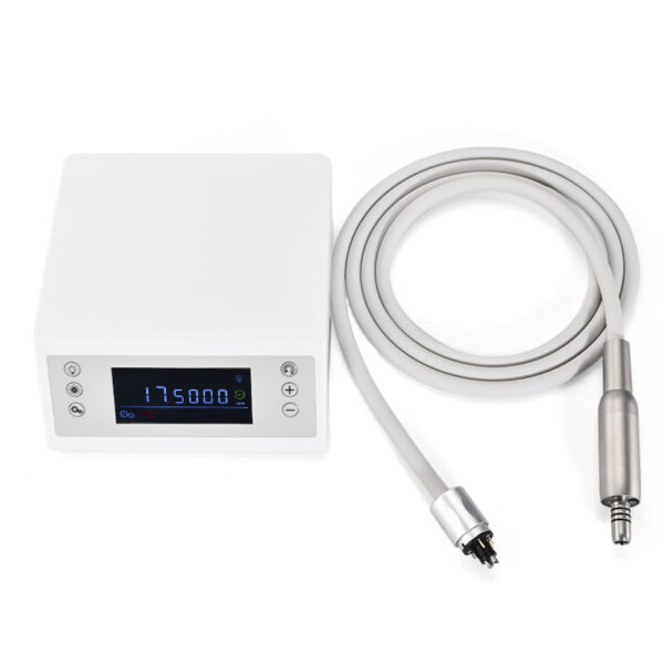 Dental LED Brushless Micromotor – Compatible with 1:5, 1:1, 16:1 Contra Angle Handpieces