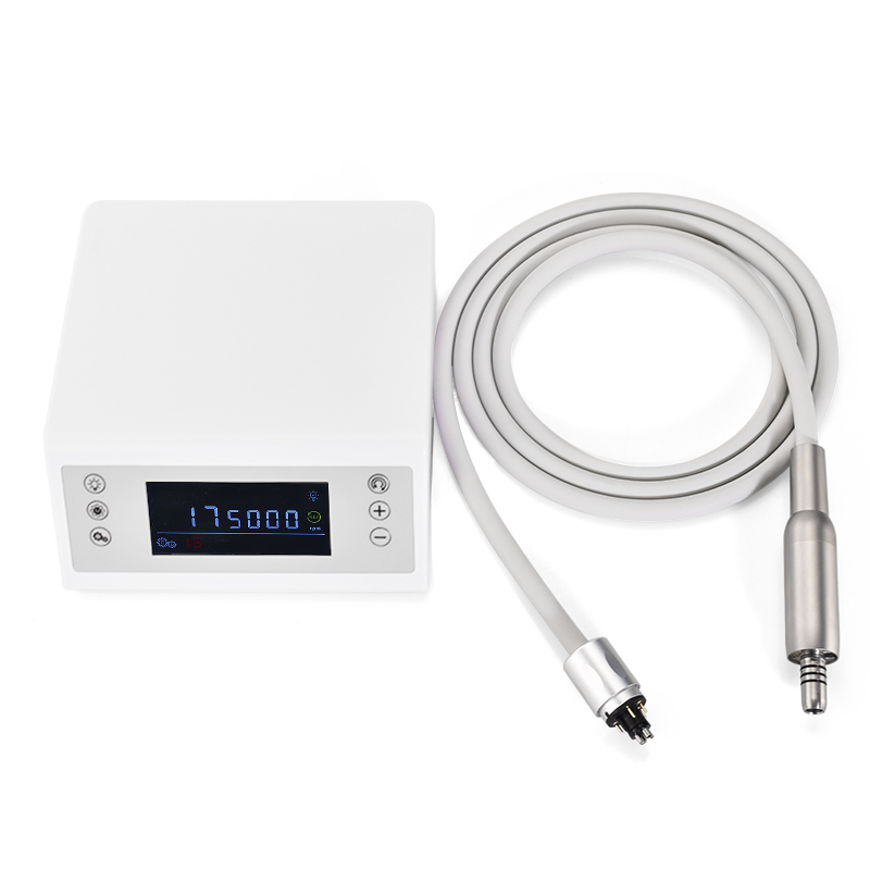 Dental LED Brushless Micromotor – Compatible with 1:5, 1:1, 16:1 Contra Angle Handpieces