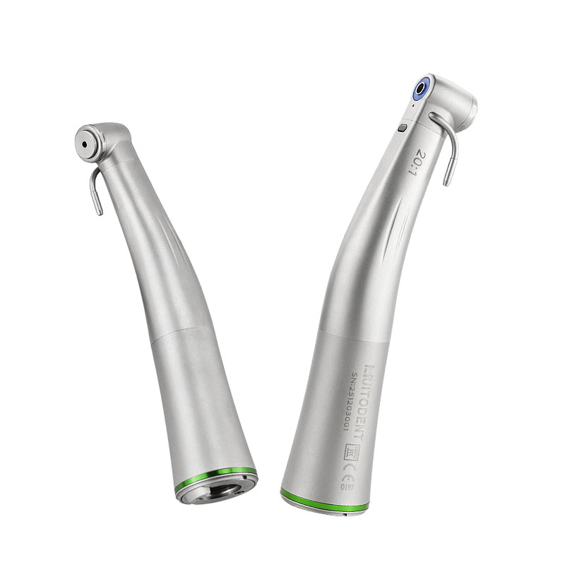 20:1 Fiber Optic Implant Contra Angle Handpiece – Detachable